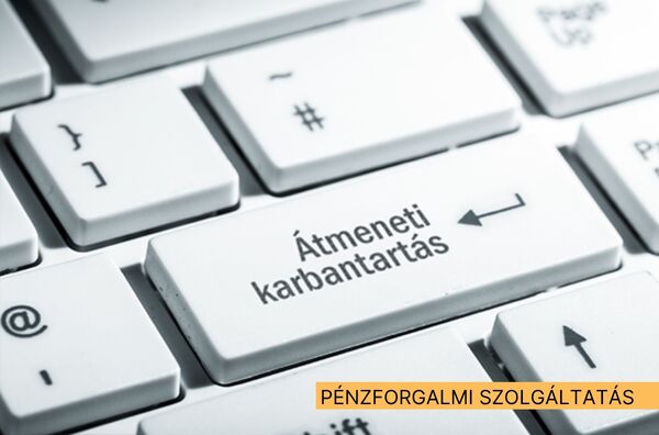 karbantartás intézményi számlavezetés címke